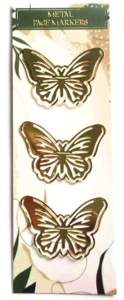 S3 Metal Butterfly Bookmarks