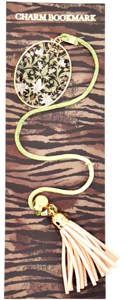Epoxy Charm Bookmark Jungle Themed