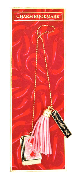 Charm Bookmark Spicy Readers Club Book Charm