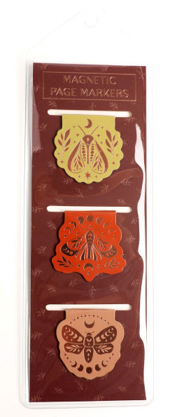 Set of 3 Magnet Bookmarks Butterflies