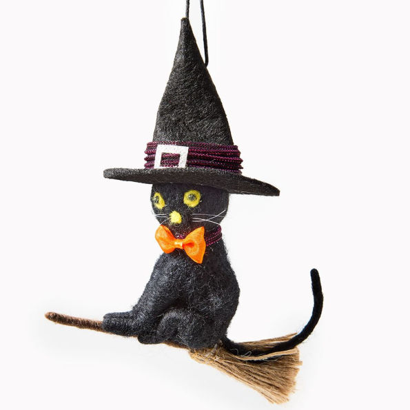 Assorted Felt Halloween Cat & Dog Critter