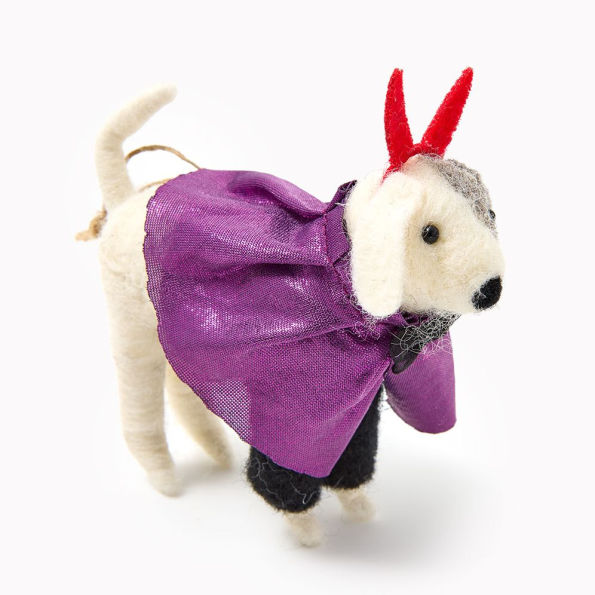 Assorted Felt Halloween Cat & Dog Critter