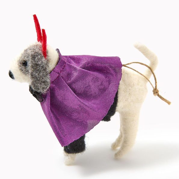 Assorted Felt Halloween Cat & Dog Critter