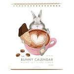 Alternative view 1 of 2026 Dear Hancock Bunny Calendar-Hare at the Caf