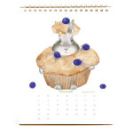 Alternative view 9 of 2026 Dear Hancock Bunny Calendar-Hare at the Caf