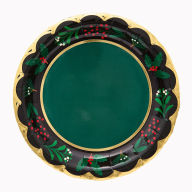 Title: Winter Botanical Plates