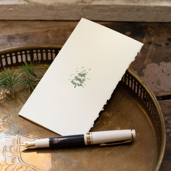 Snowy Pine Holiday Stationery Box Set
