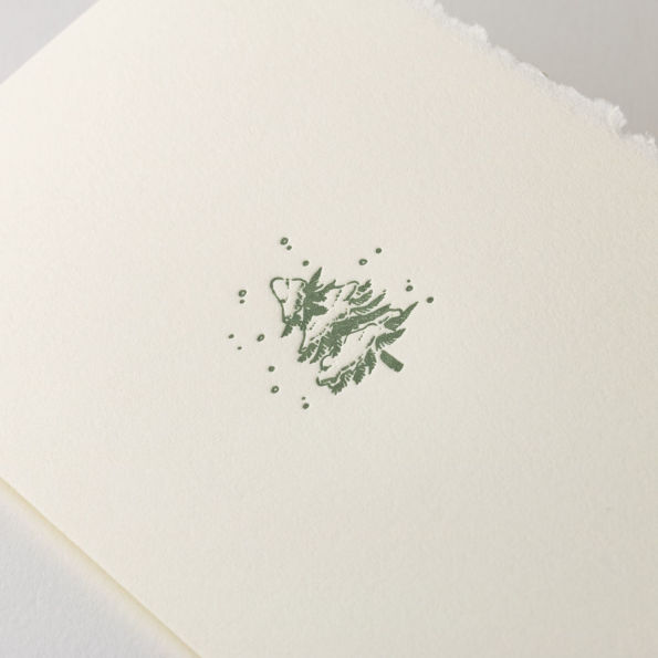 Snowy Pine Holiday Stationery Box Set