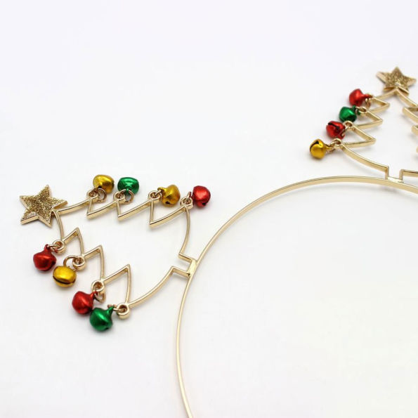 Metal Tree & Bells Headband