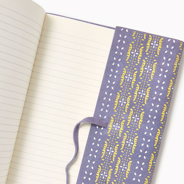 Mauve Tie Suede Leather Journal