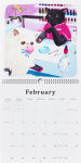 Alternative view 3 of 2025 Paper Source Catitude Wall Calendar 12 x 12