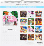 Alternative view 5 of 2025 Paper Source Catitude Wall Calendar 12 x 12