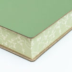 Alternative view 3 of Sage Green Brass Hummingbird journal