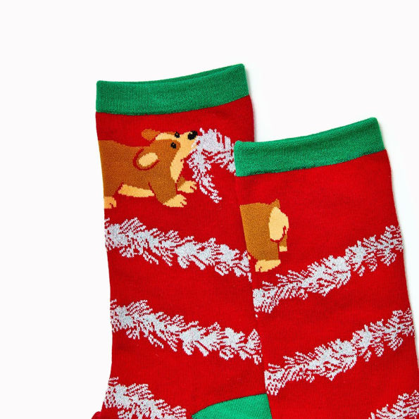 Bad Corgi Adult Socks
