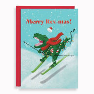 Title: Merry Rex-mas Holiday Card Set