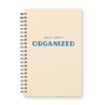 Alternative view 1 of Really Really Organized Planner Journal in French Vanilla