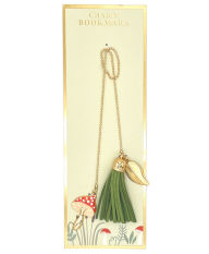 Title: Charm Tassel Bookmark Mushroom Leave