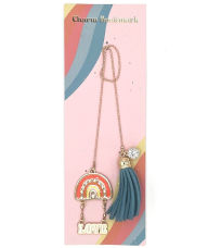 Title: Charm Tassel Bookmark Love Rainbow