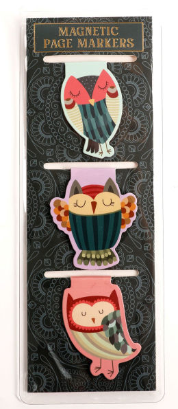 S3 Magnetic Bookmark Owls