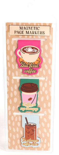 S3 Magnetic Bookmark Coffee