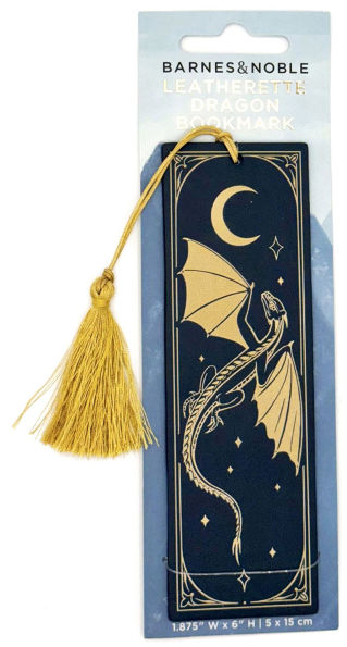 Dragon Leatherette Bookmark