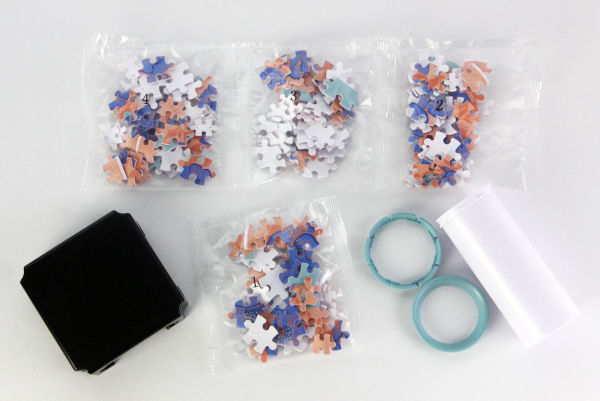 3D Floral Puzzle Vase