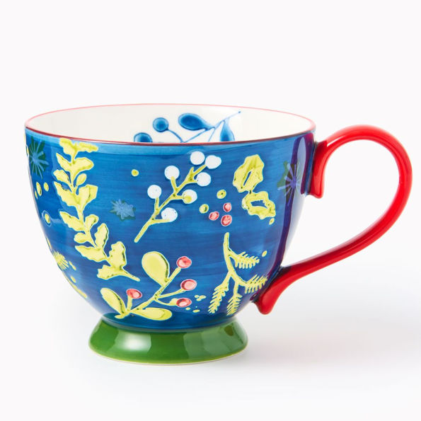 Hand-painted Mug Blue