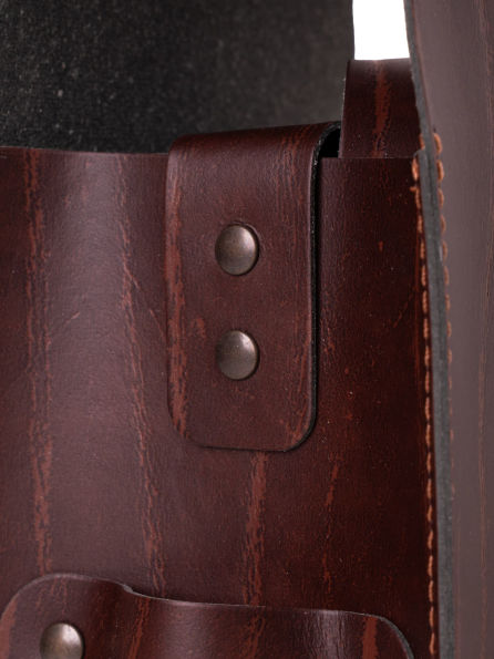 Leather Wine Bottle Holder