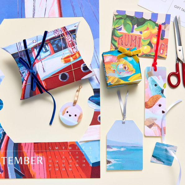 2026 Paper Source Art Grid Calendar