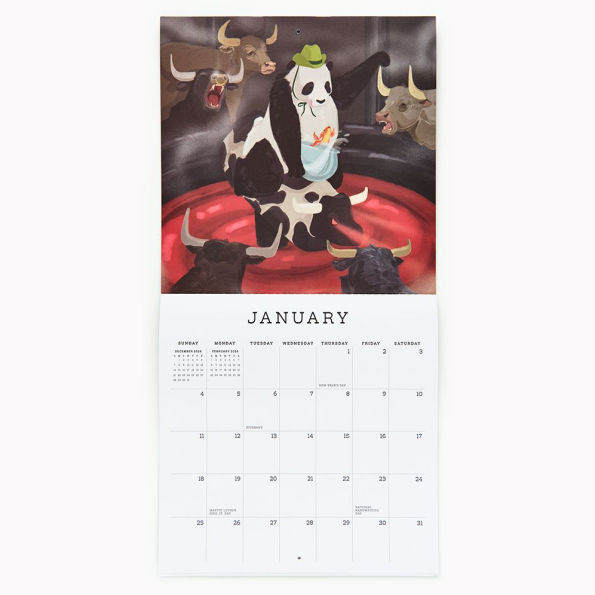 2026 Paper Source Critter Friends Calendar