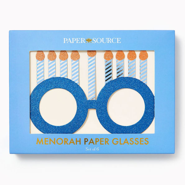 Menorah Paper Glasses