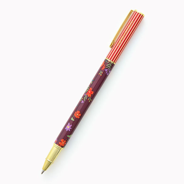 PS Collection Floral Striped Gel Pen