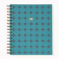 Title: Teal Diamond Paper Wasp Daily Planner