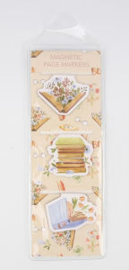 Title: Set of 3 Magnet Bookmarks Literary Books