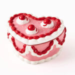Alternative view 1 of Lets Eat Cake Lidded Trinket Dish