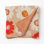 Alternative view 11 of Bold Floral Knitted Throw Blanket