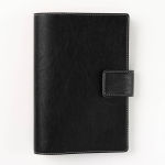 Alternative view 1 of Paper Source Black A5 Leather Journal Cover with Clasp