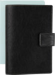 Alternative view 2 of Paper Source Black A5 Leather Journal Cover with Clasp
