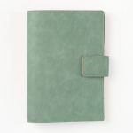 Alternative view 1 of Paper Source Sage Green A5 Leather Journal Cover with Clasp