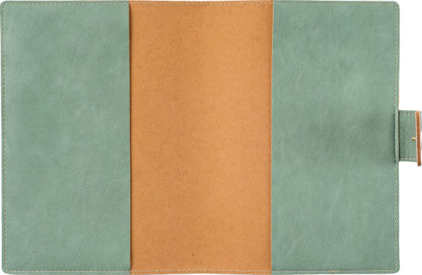 Paper Source Sage Green A5 Leather Journal Cover with Clasp