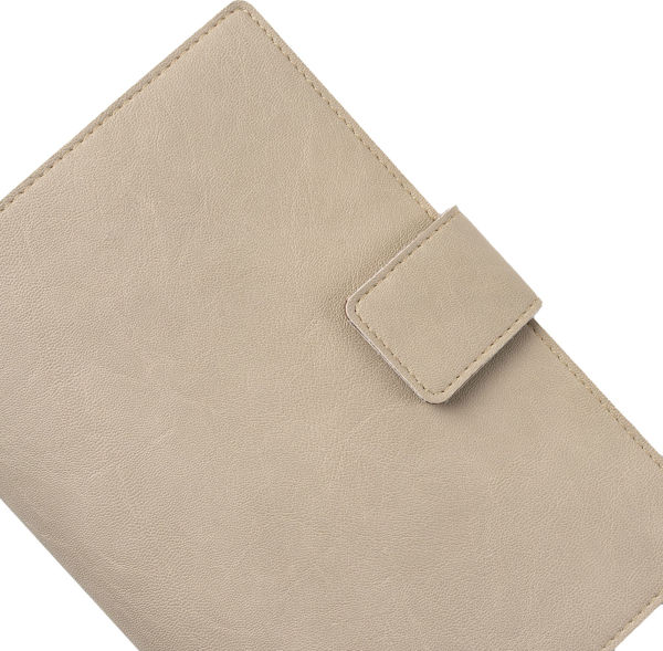 Paper Source Dove A5 Leather Journals Cover with Clasp