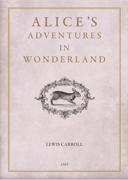 Alice in Wonderland Book Cover Journal