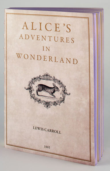 Alice in Wonderland Book Cover Journal