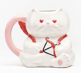 Alternative view 1 of Cupid Cat Mug