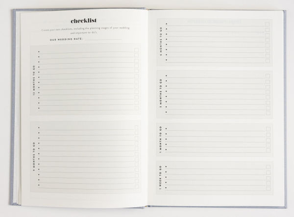 I Do Wedding Planning Journal