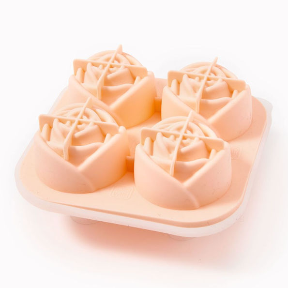 Silicone Rose Ice Tray