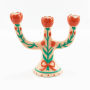 Handpainted Ceramic Candle Holder