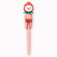 Title: Strawberry Cat Punching Pen