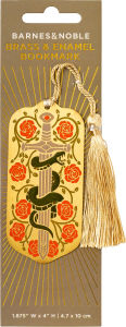 Title: Rose Garden Serpent Sword Bookmark