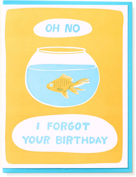 BELATE BDAY Goldfish